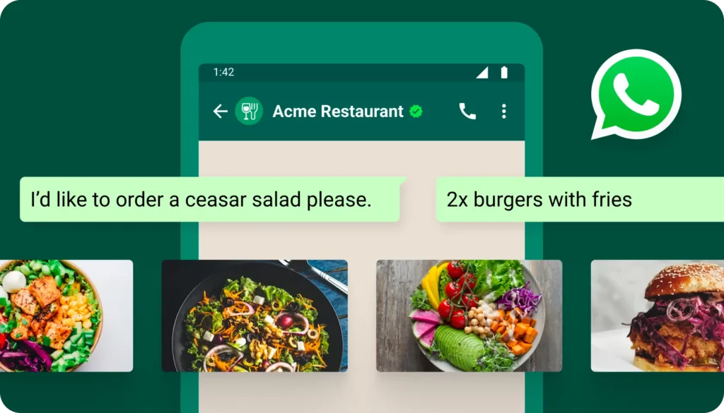 WhatsApp for Restaurants