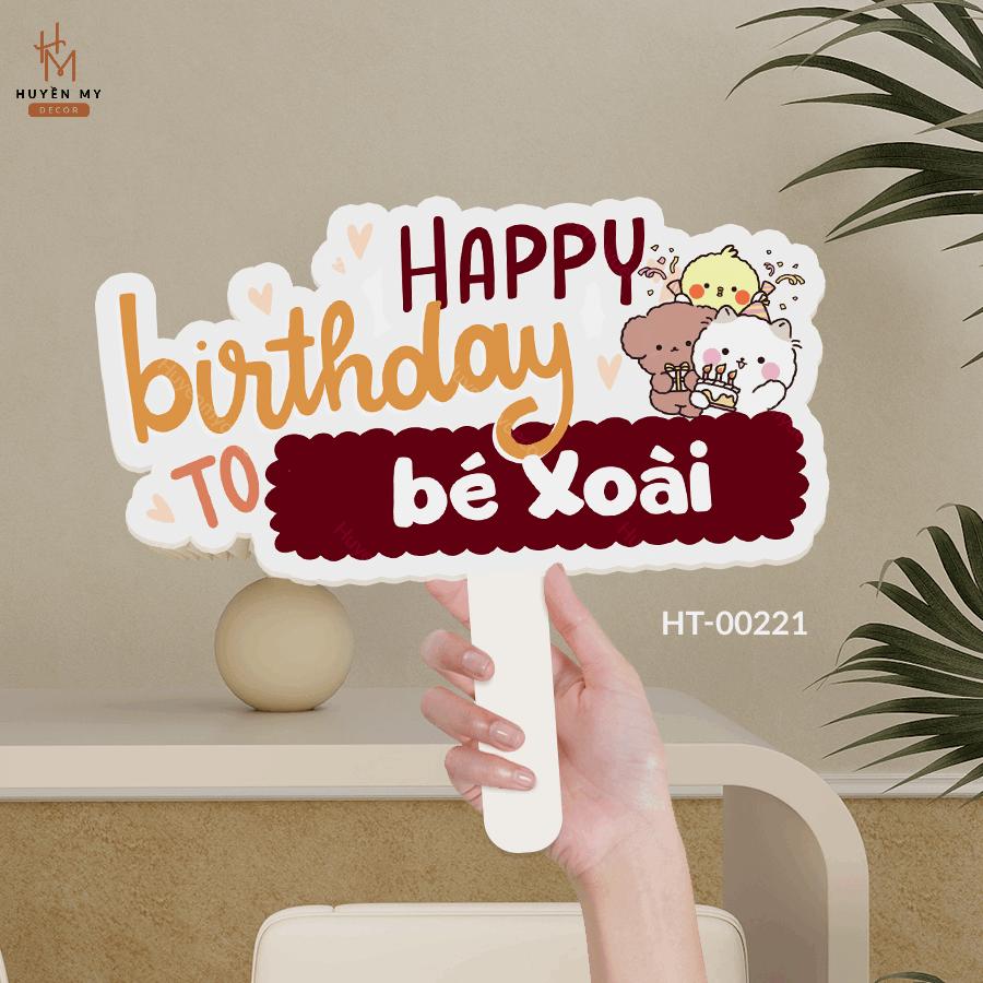 Hashtag Tổ Chức Sinh Nhật Bé, Có Tay Cầm Sẵn Giúp Chụp Ảnh Check-in Ấn Tượng – Huyền My Decor