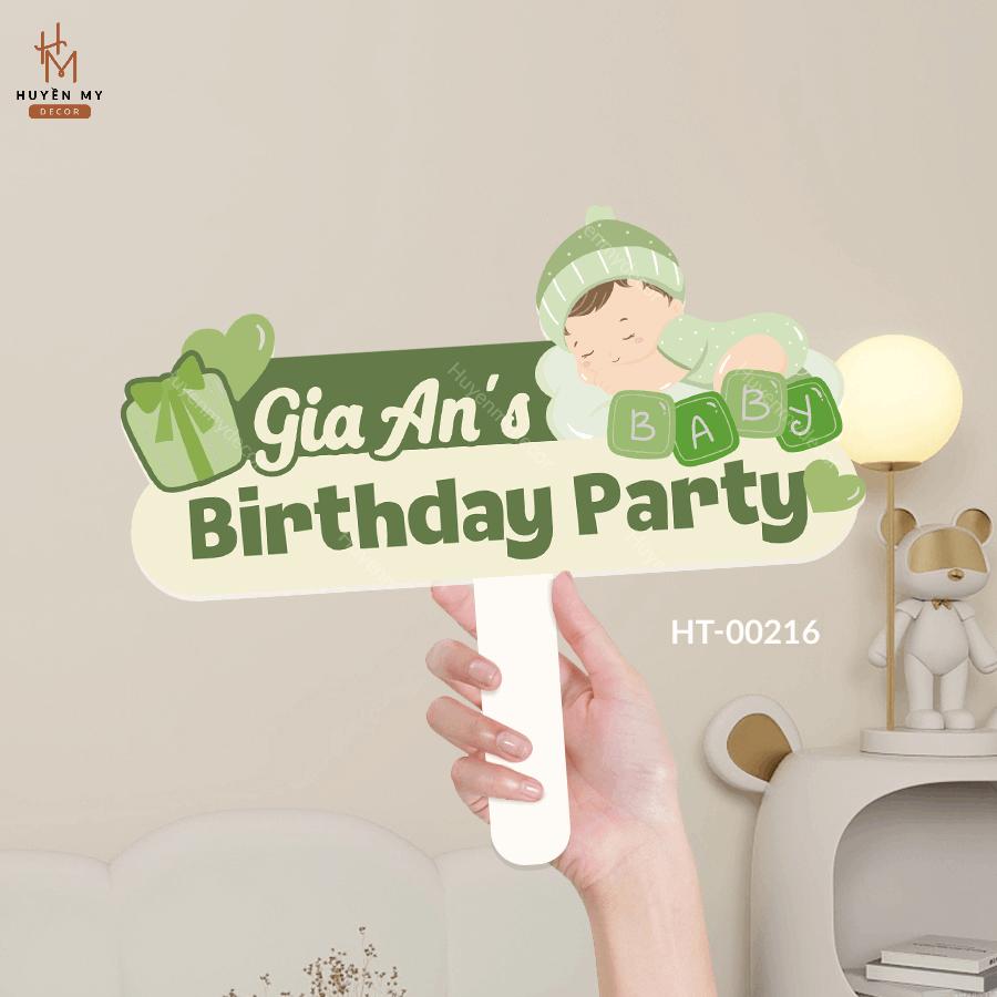 Hashtag Tổ Chức Sinh Nhật Bé, Có Tay Cầm Sẵn Giúp Chụp Ảnh Check-in Ấn Tượng – Huyền My Decor