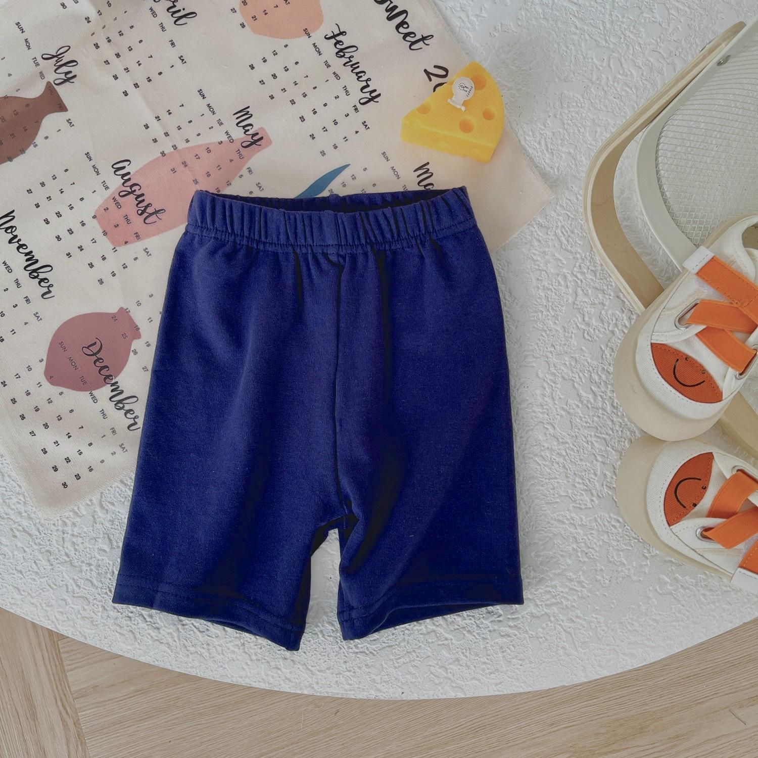 QC1555-quần đùi legging bé gái coban