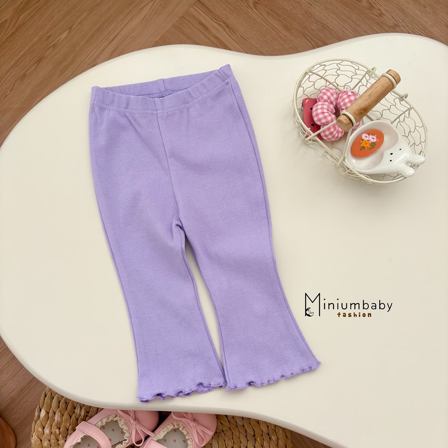 QD1650A- quần ống loe tím 5