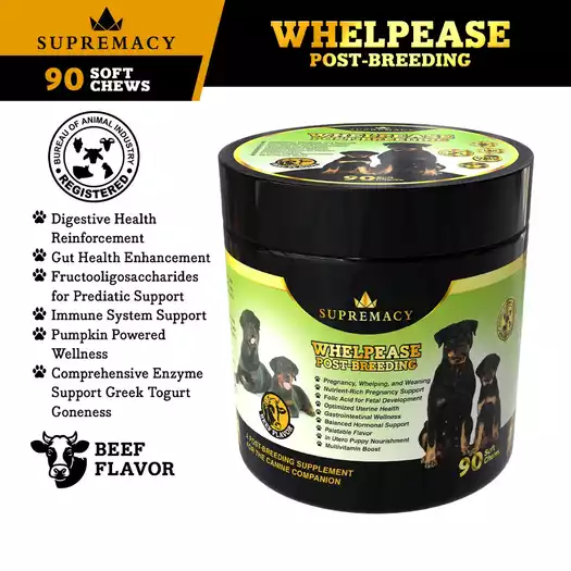 Product image - WhelpEase Post-Breeding Chewable Vitamins for Dam Dogs
