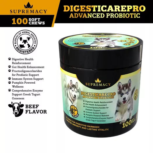 Product image - Digesticarepro Advanced Probiotic for Dogs