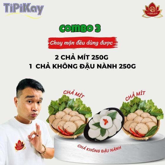 Product image - [Combo 3 món] 1 Chả Chay Không Đậu Nành 250g + 2 Chả Mít 250g