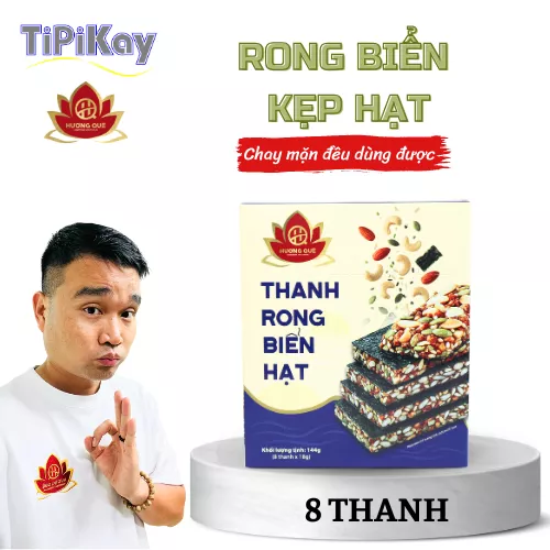 Product image - Thanh Rong Biển Hạt Hộp 144g (8 Thanh)