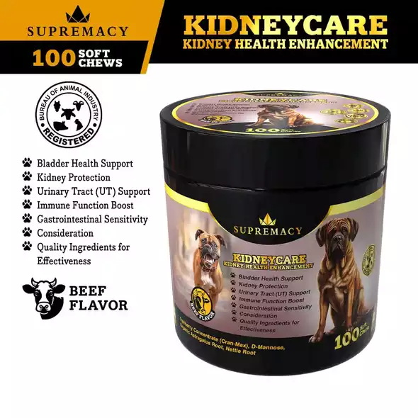 Product image - Supremacy KIDNEYCARE Kidney Health Enhancement (100 Soft Chews)