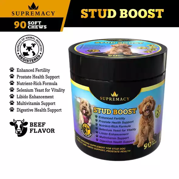 Product image - Supremacy Stud Boost (90 Soft Chews)