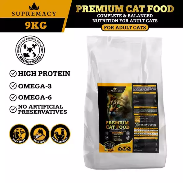 Product image - Supremacy Premium Cat Food (9kg)