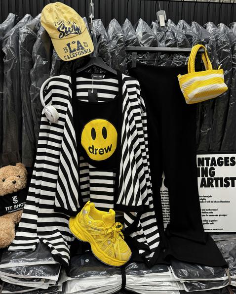 Product image - Set 3m Mặt Cười Mix Quần Ống Loe