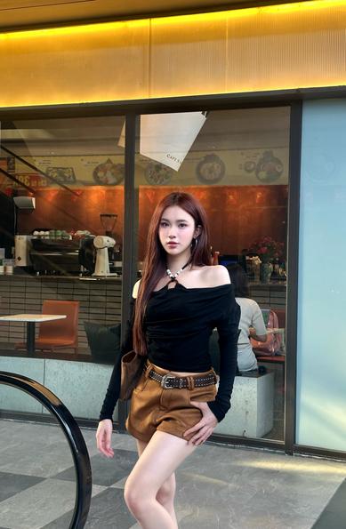 Product image - Áo Len Đính Cườm Thiết Kế Cổ Điển Kiểu Pháp