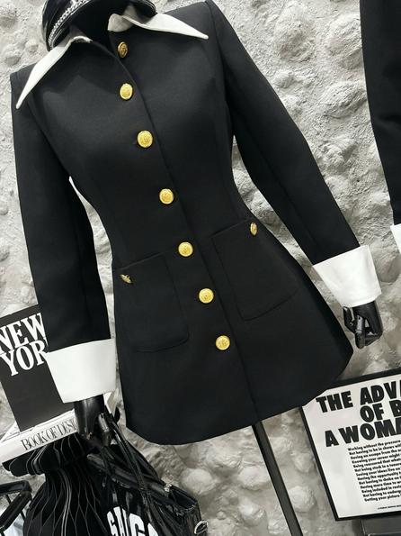 Product image - váy thiết kế dáng ngắn tay dài sang trọng