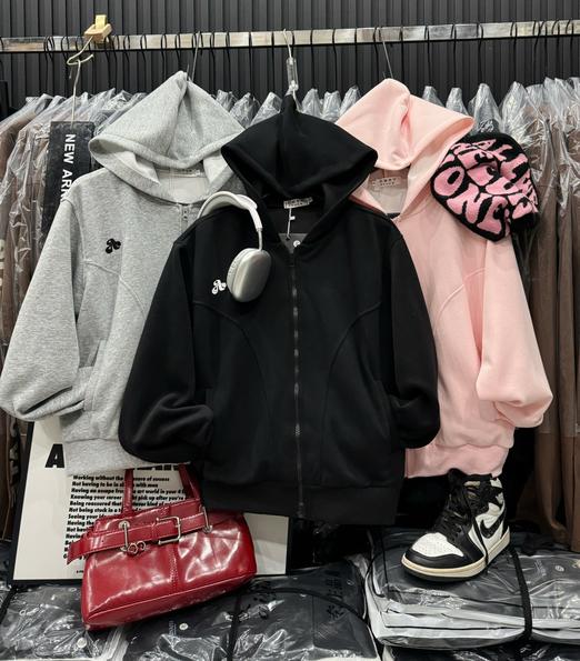 Product image - Set nỉ áo mũ quần dài