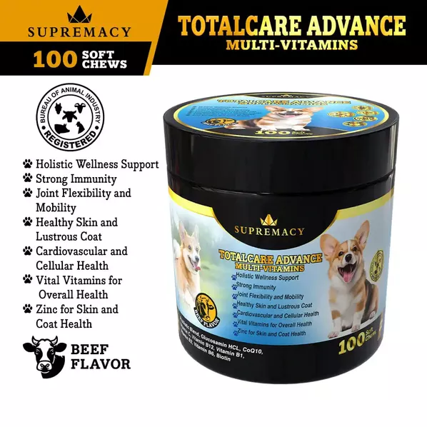 Product image - Totalcare Advance Multi-Vitamins Chewable for Dogs
