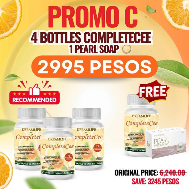 Product image - 4 COMPLETECEE + 1 Pearl Soap