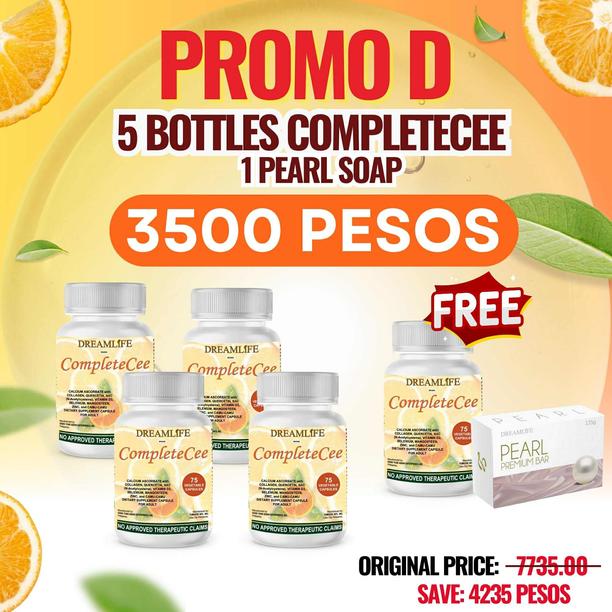 Product image - 5 COMPLETECEE + 1 Pearl Soap