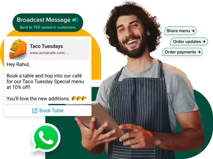 WhatsApp for Restaurants
