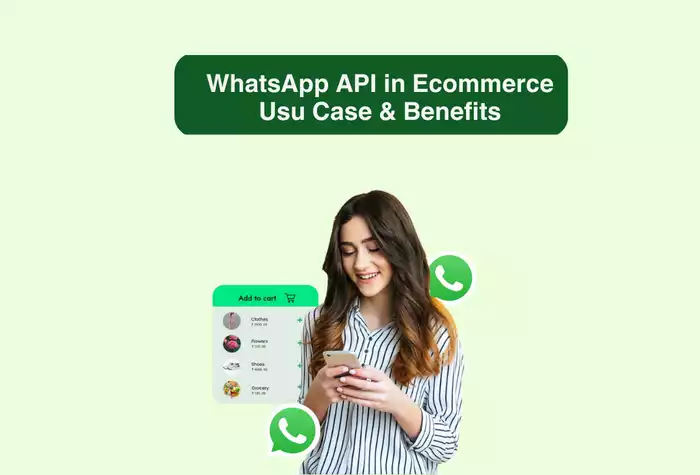 E-commerce sales via WhatsApp API