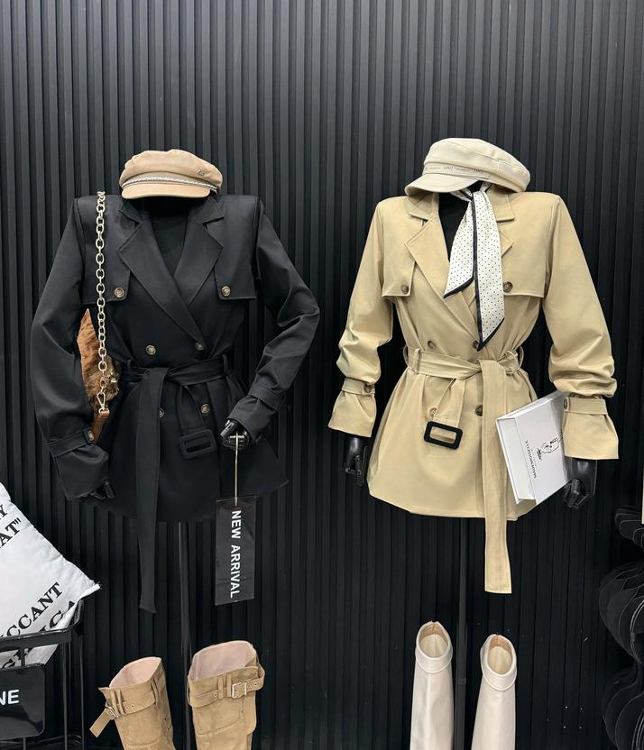 Product image - áo mangto dáng ngắn