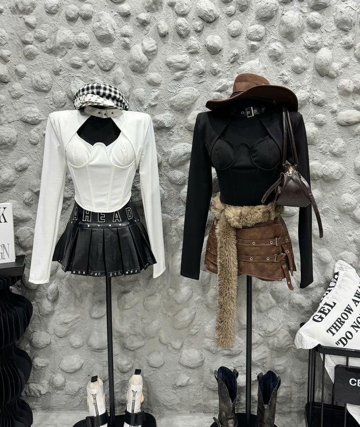 Product image - áo khoen tay dài cúp ngực