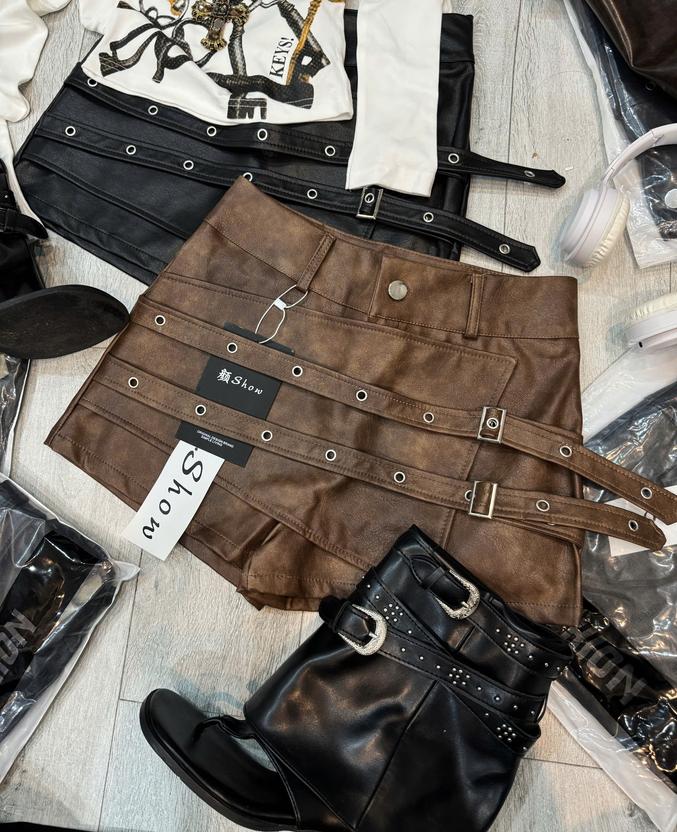 Product image - quần sooc da