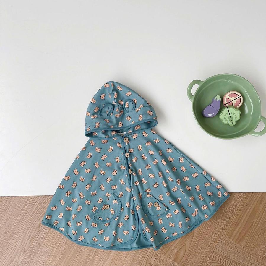 Áo choàng cánh dơi thu đông cáo