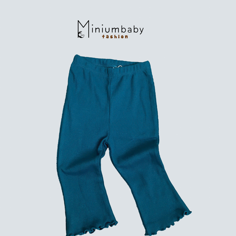 QD1650A- quần ống loe cổ vịt