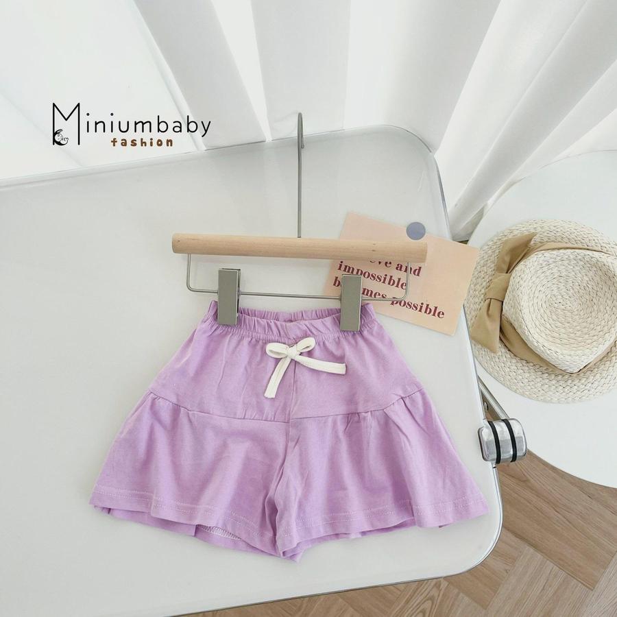 QC1609- Quần váy tím2