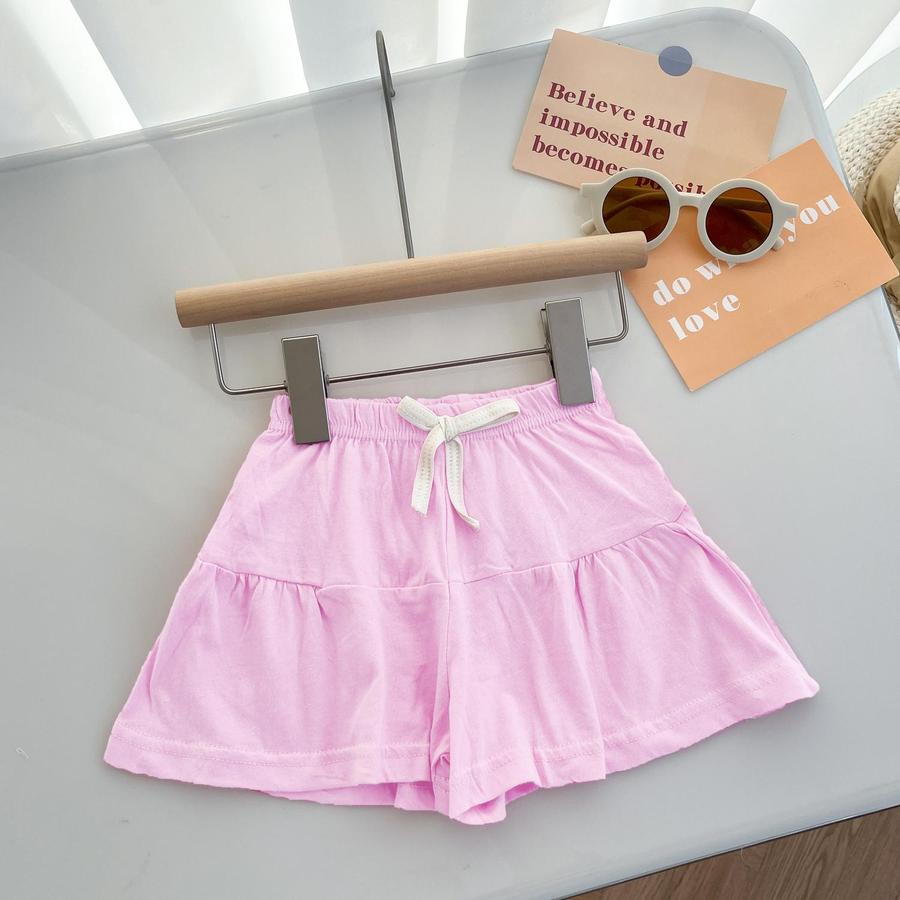 QC1609- Quần váy hồng