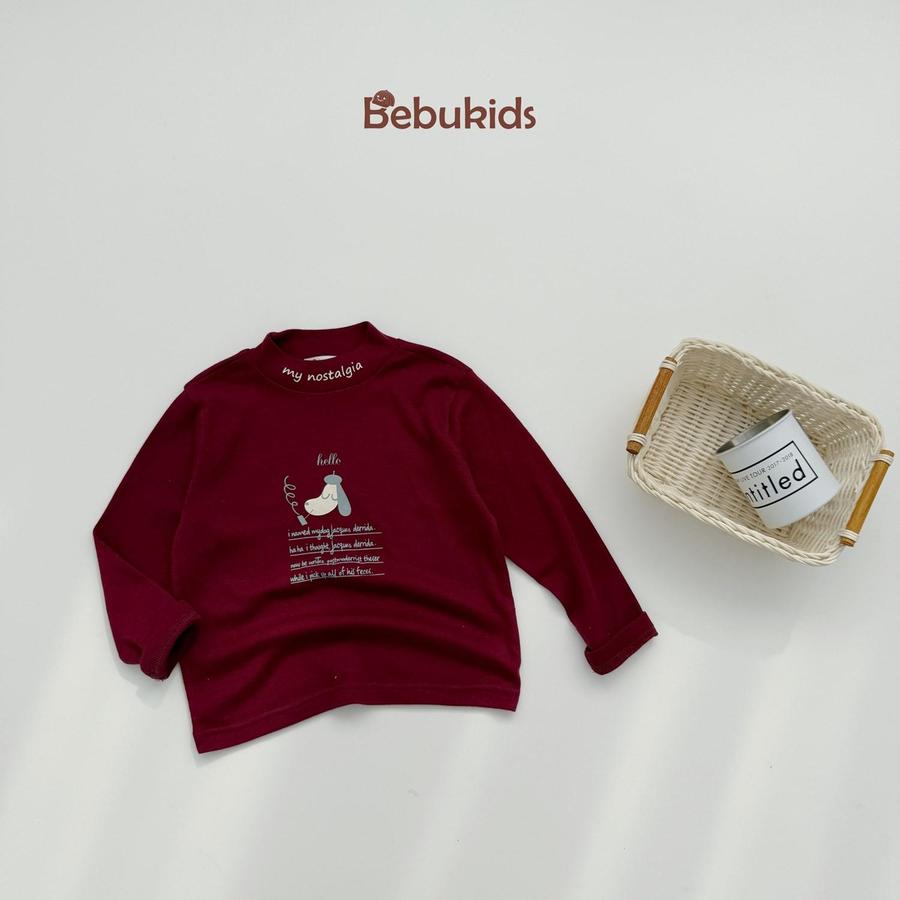 A2143- áp cổ lọ in chó chữ đỏ