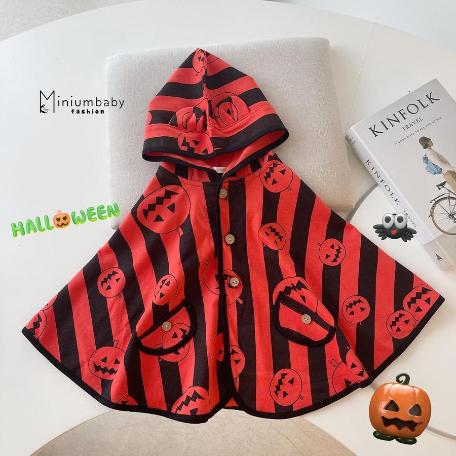 Áo choàng cánh dơi kẻ đỏ