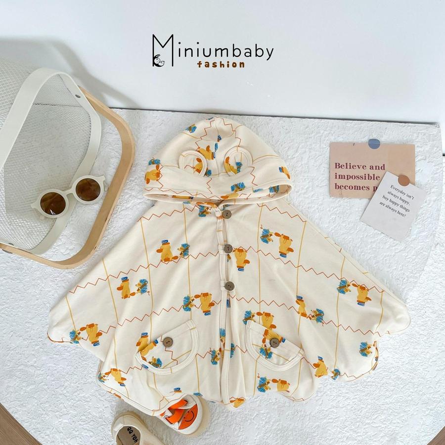 Áo choàng cánh dơi vịt nhím