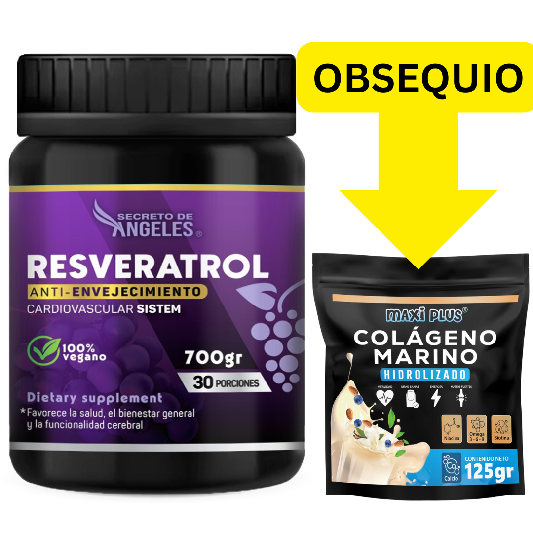 Product image - RESVERATROL SECRETOS MAS OBSEQUIO