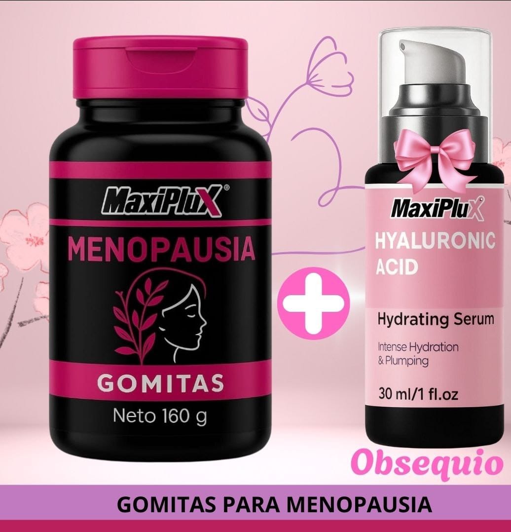 Product image - GOMAS MENOPAUSIA + ACIDO HIALURÓNICO