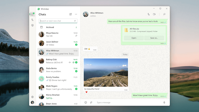 WhatsApp Webchat