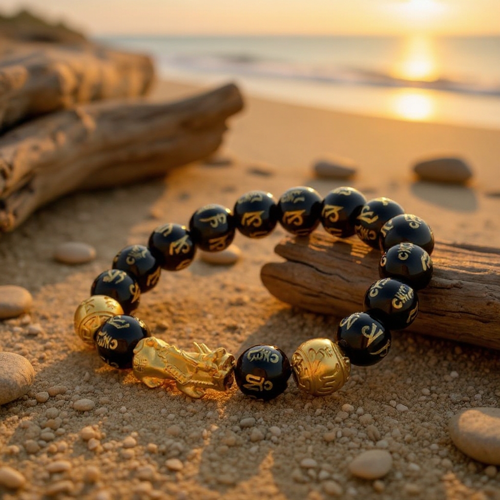 Product image - Buy 1 Take 1 Obsidian Wealth & Protection Bracelet