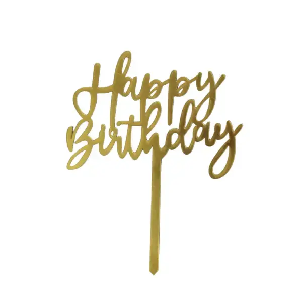 Product image - Happy Birthday Topper