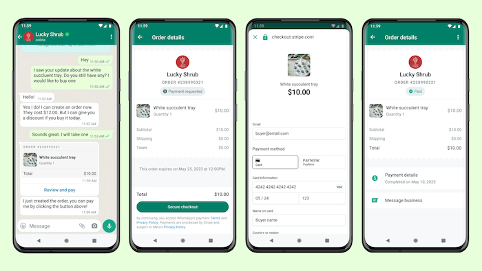 Setting Up WhatsApp Payments