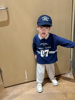 Bộ dài quần dài bé trai không cổ