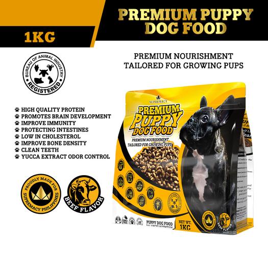 Product image - 1KG Puppy Premium Dog Food - Beef Flavor