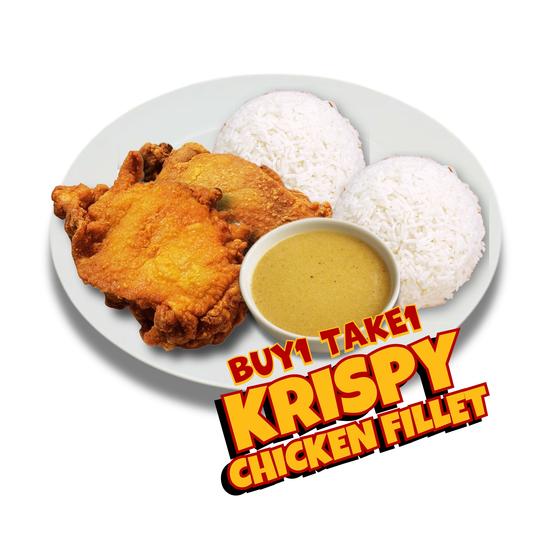 Product image - B1T1 Krispy Chicken Fillet ( Krispy Chicken Fillet + Steamed Rice)