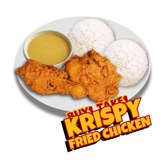 Product image - B1T1 Krispy Fried Chicken (2 pcs Krispy Fried Chicken)