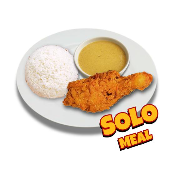 Product image - Solo Meal (Krispy Fried Chicken + Steamed Rice)
