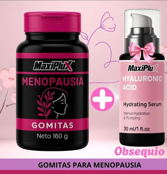 Product image - GOMAS MENOPAUSIA + ACIDO HIALURÓNICO