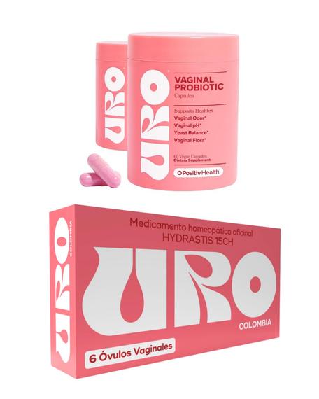 Product image - COMBO URO CAPSULAS+OVULOS URO