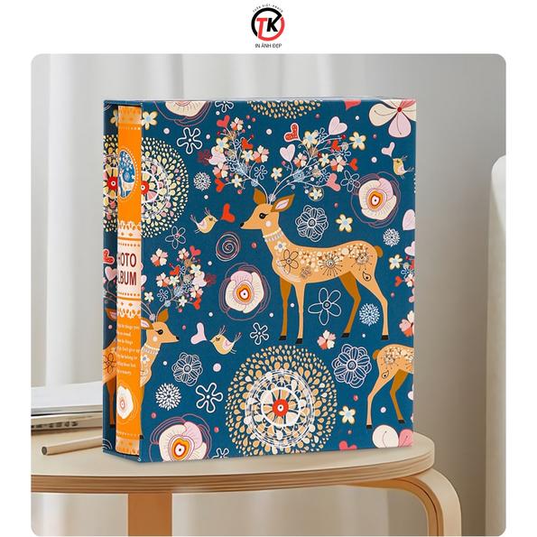 Product image - Album Ảnh Đựng 200 Ảnh 13x18cm Có Hộp Đựng Cao Cấp, Chống Phồng