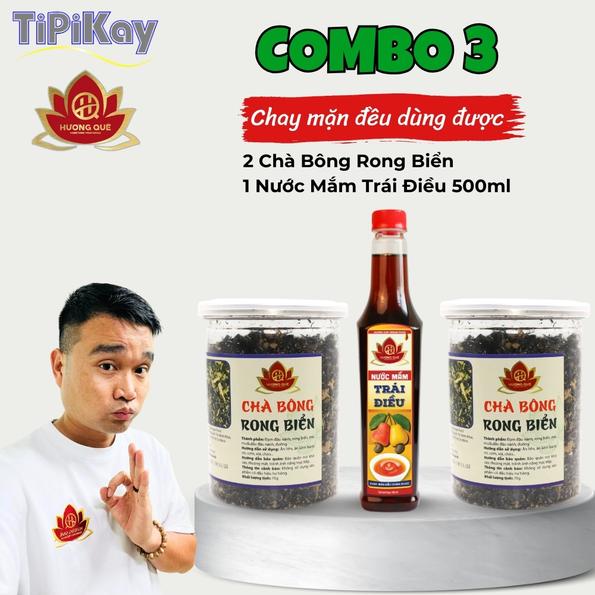 Product image - [Combo 3 món] 2 Chà Bông Rong Biển 70G + 1 Nước Mắm Trái Điều 500ml