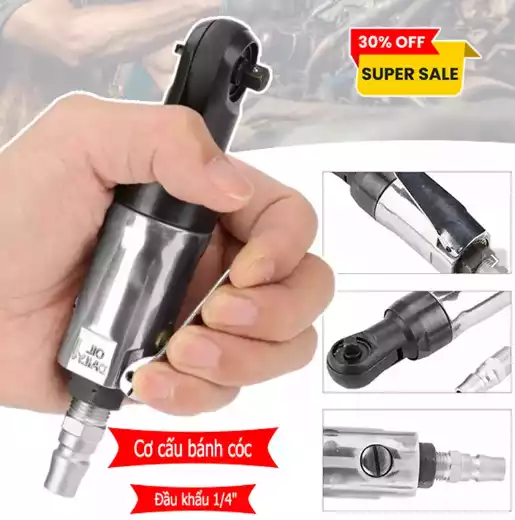 Product image - Cờ Lê Khí Nén Loại Tay Ngắn