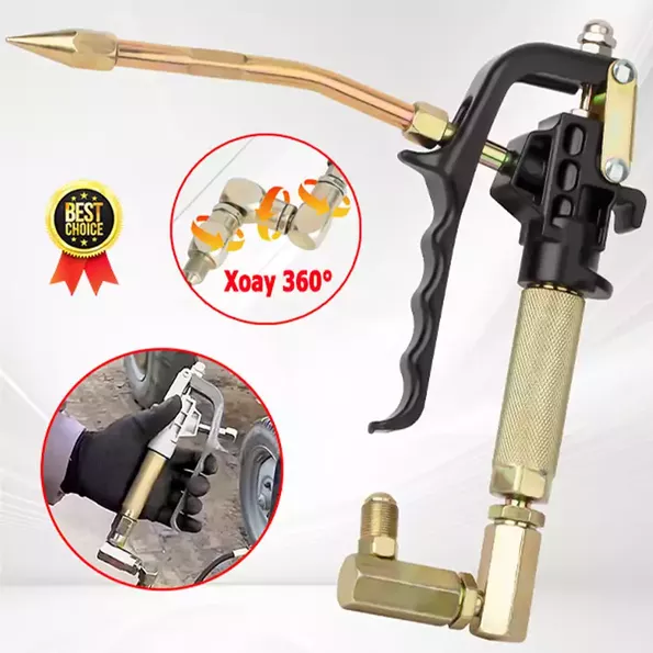 Product image - Tay Bơm Mỡ Khí Nén Áp Suất Cao