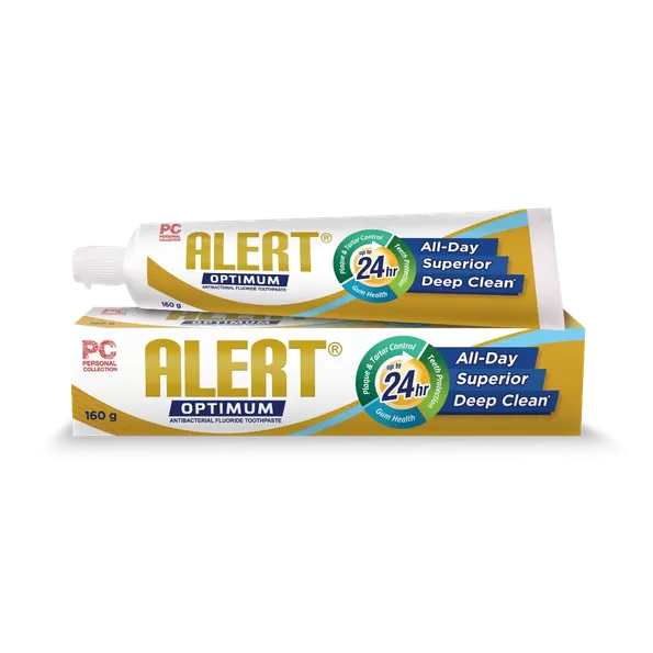 Product image - Alert Optimum Fluoride 24hrs Toothpaste