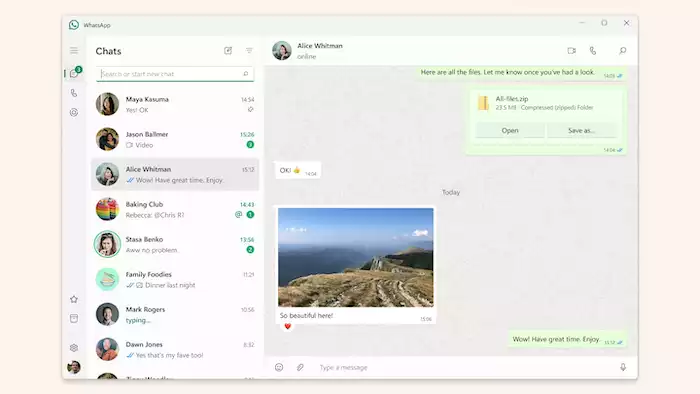 Web WhatsApp Desktop